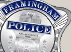 Framingham Police Department Logo linking to Framingham Police website