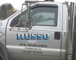 Russo Bros. Site Developers truck