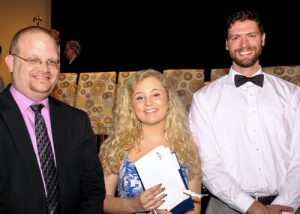 Caitlyn Snider scholarship presentation