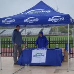 MutualOne Bank booth at George Wheeler Memorial Cup