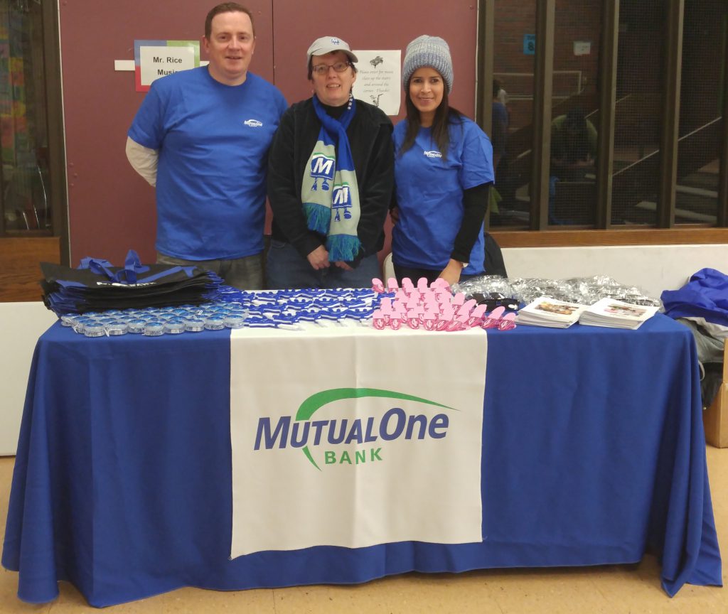 MutualOne Bank's booth at Maple Magic Day