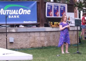 July 4th 2017 Voice contestant
