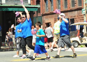 July 4th 2017 MutualOne employees marching