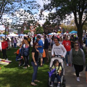 Natick Days Crowd of people at Natick Days