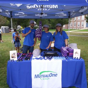 MetroWest Humane Society Craft Fair three people at MutualOne Booth