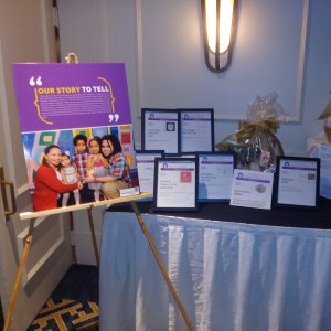 Table display at Keep the Promise event