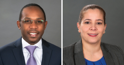 Yves Munyankindi and Luz Acevedo are the employees of the month for November 2017