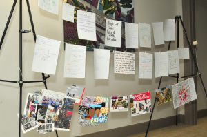 MAPC Planning Meeting signs on display