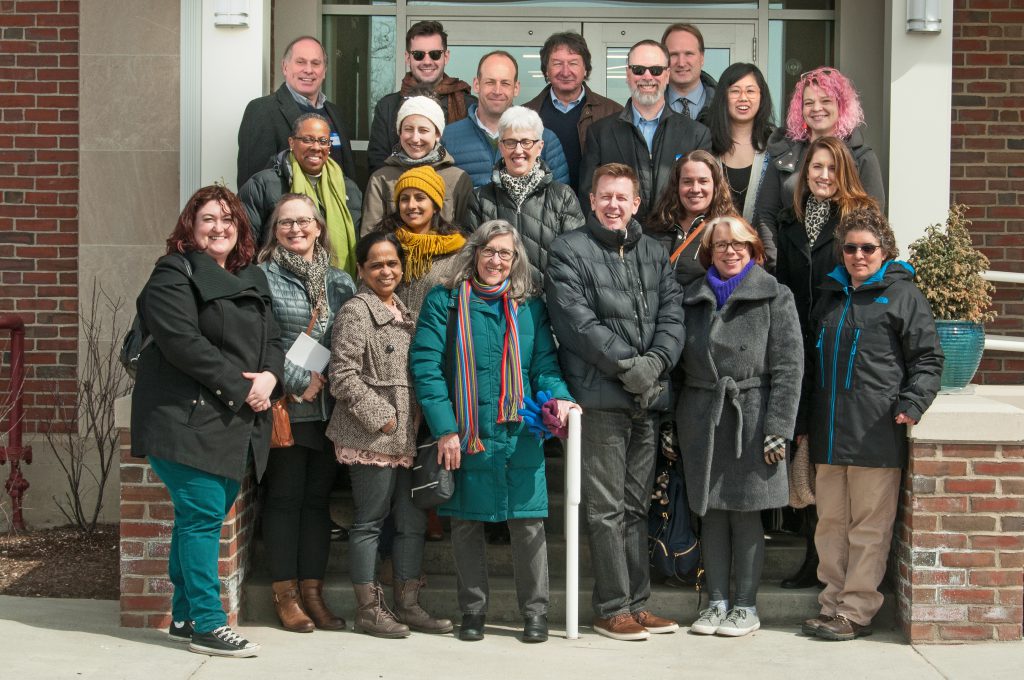 MAPC Planning Meeting Natick artists, business owners, town staff, and others gather for a workshop located at MutualOne Bank to discuss how arts and culture can promote a more inclusive and vibrant Natick Center.