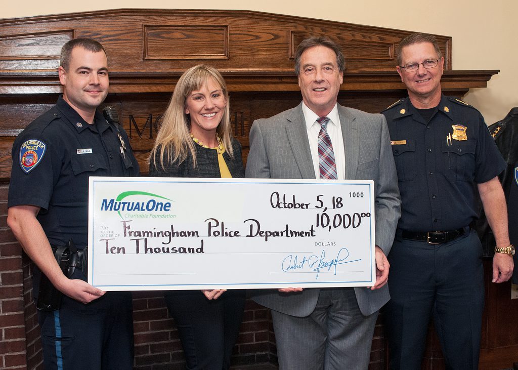 Framingham Police Donation
