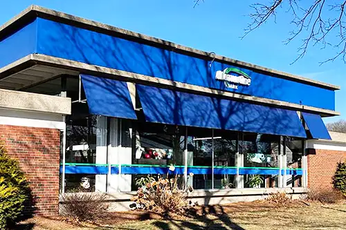 Outside the Lincoln Street office