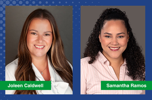 Headshots of Joleen and Samantha